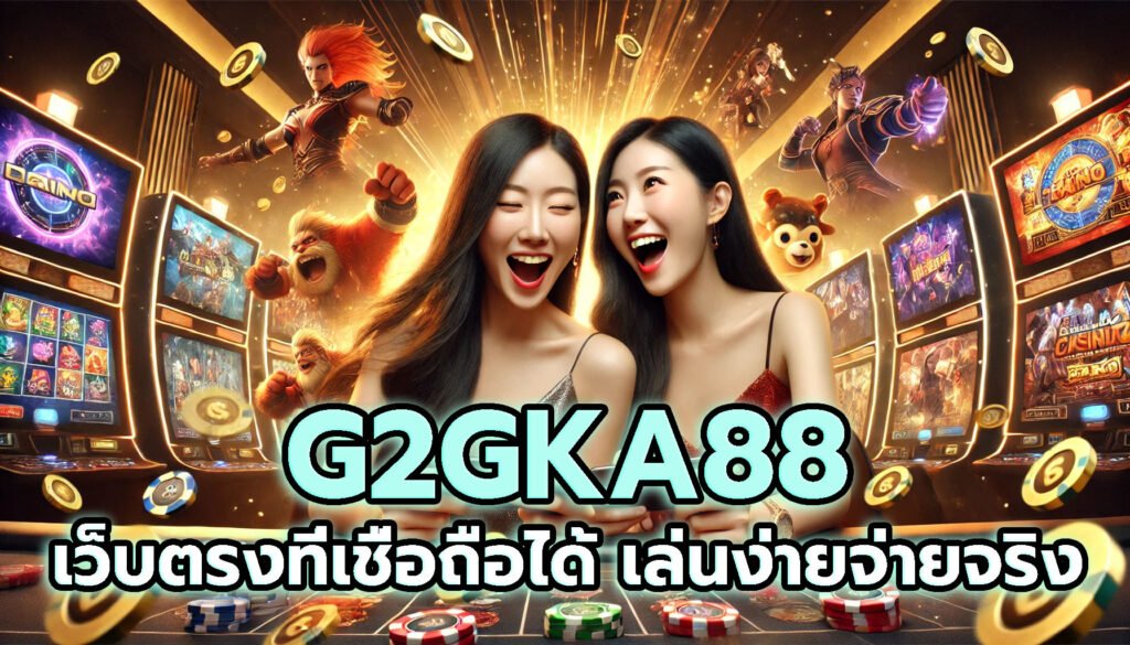 G2GKA88 เว็บตรงที่เชื่อถือได้ เล่นง่ายจ่ายจริง